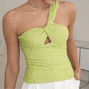 Cross front tank top